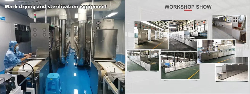 Industrial Conveyor Belt Dryer Sausage Drying Machine Instant Noodle Tea Dryer Microwave Machine Equipment