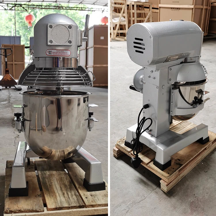 Commercial Baking Machine Bakery Bread Making Machine Stainless 10L 20L 30L Planetary Spiral Bakery Kneader and Past Bread Dough Flour Mixer