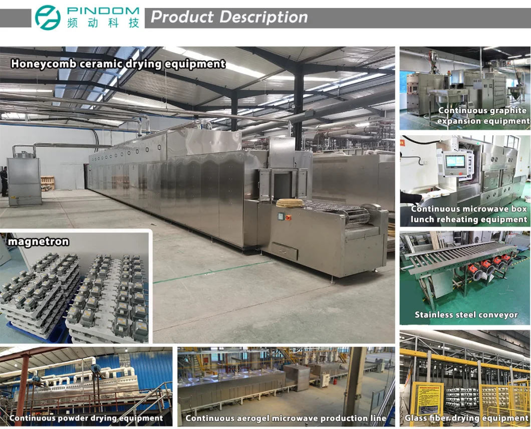 Industrial Conveyor Belt Dryer Sausage Drying Machine Instant Noodle Tea Dryer Microwave Machine Equipment